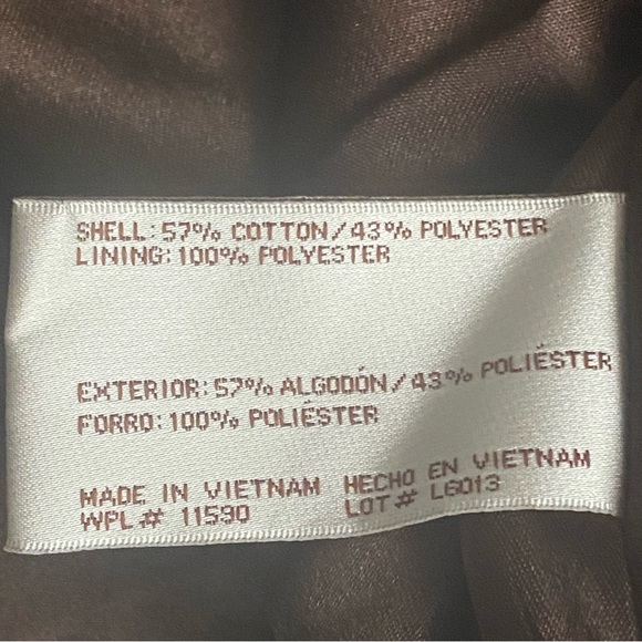 Super Nice Weatherproof Garment Company Chocolate Brown Swing Trench Coat, Small - Picture 10 of 12